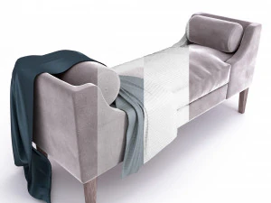 скамейка Грейс 3D Модель