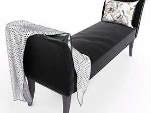 戈雅长凳 3D 模型