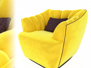 armchair001 3D Model