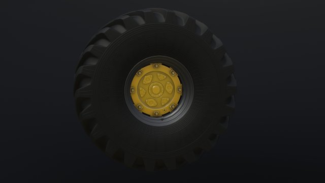 dual wheels for tractor k-700 in the collection Modèle 3D .c4d .max .obj .3ds .fbx .stl .blend 