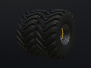 dual wheels for tractor k-700 in the collection Modèle 3D