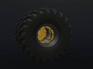 dual wheels for tractor k-700 in the collection Modèle 3D