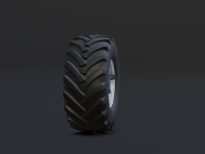 dual wheels for tractor t-150k in the collection 3D मॉडल