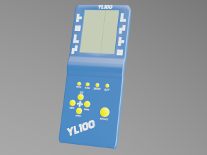 brick game 3D Model