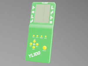 brick game 3D Model