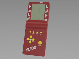 brick game 3D Model