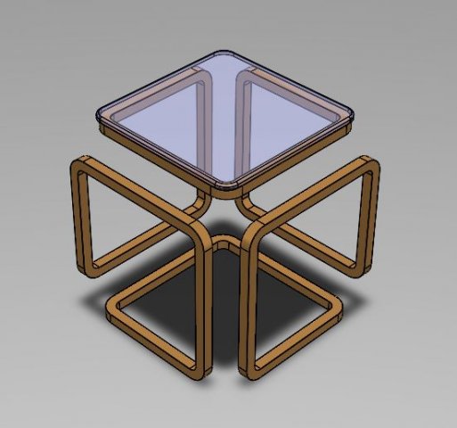coffee-jewellery table Model do druku 3D .c4d .max .obj .3ds .fbx .stl .blend 
