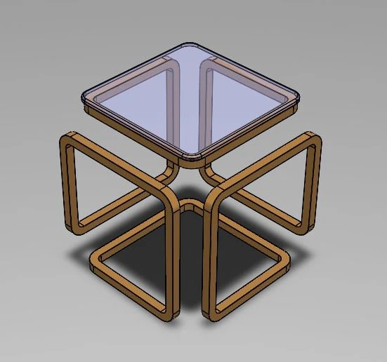 coffee-jewellery table 3D Print Model .c4d .max .obj .3ds .fbx .stl .blend