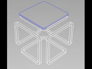 coffee-jewellery table 3D Print Model