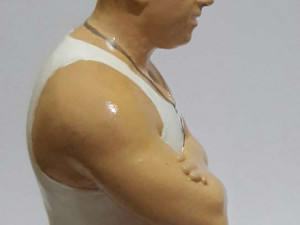 vin diesel toretto fast and furious 3d printing ready stl 3d print model 3D Принт Модель