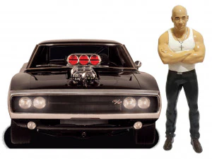Vin Diesel Toretto Fast and Furious 3D-Druck bereit STL 3D-Druckmodell 3D Druckmodell