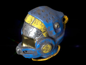 protective helmet 3D 모델