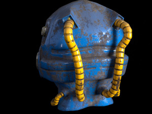 protective helmet 3D 모델