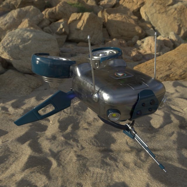flydron Modelo 3D .c4d .max .obj .3ds .fbx .stl .blend