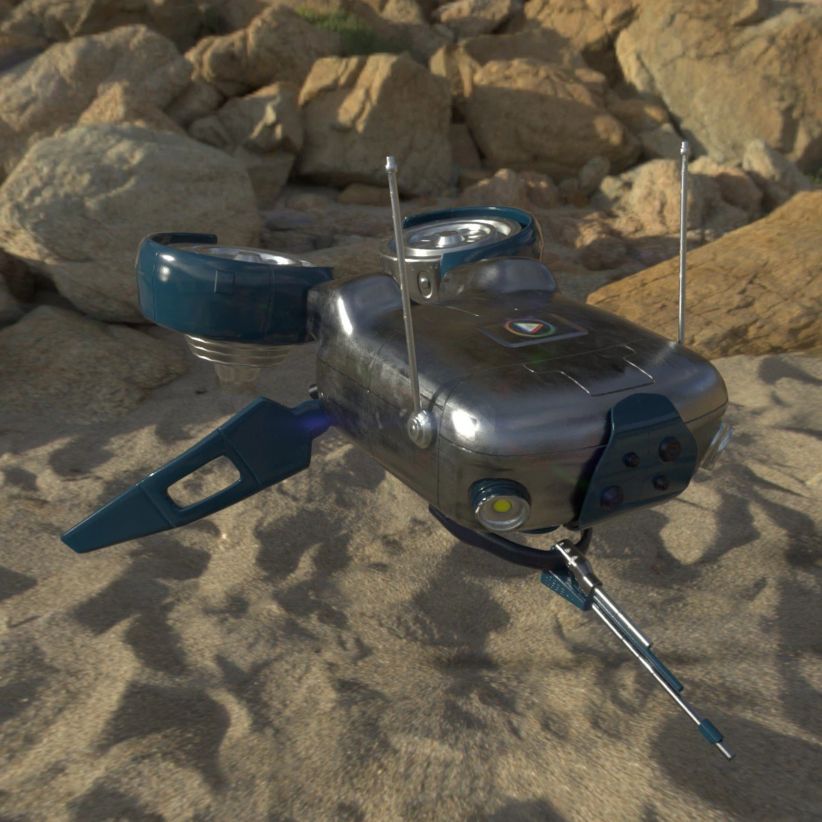 flydron 3D Model .c4d .max .obj .3ds .fbx .stl .blend 
