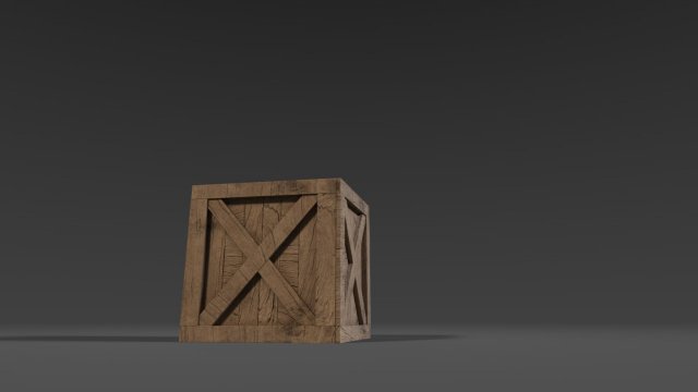 wood box Model 3D .c4d .max .obj .3ds .fbx .stl .blend 