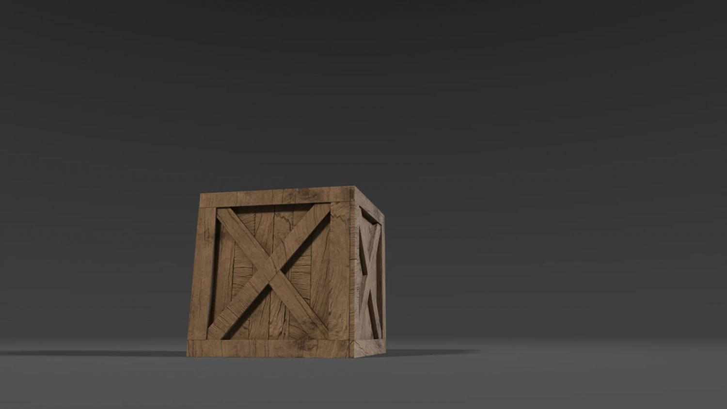 wood box 3D Model .c4d .max .obj .3ds .fbx .stl .blend 