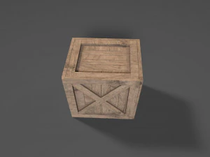 wood box 3D Model