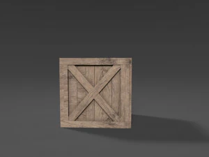 wood box 3D Model