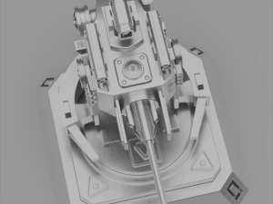 Turmkonzept 3D Modell