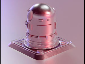 hard surface industrial model Modelo 3D