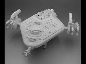 spaceship 3D Model