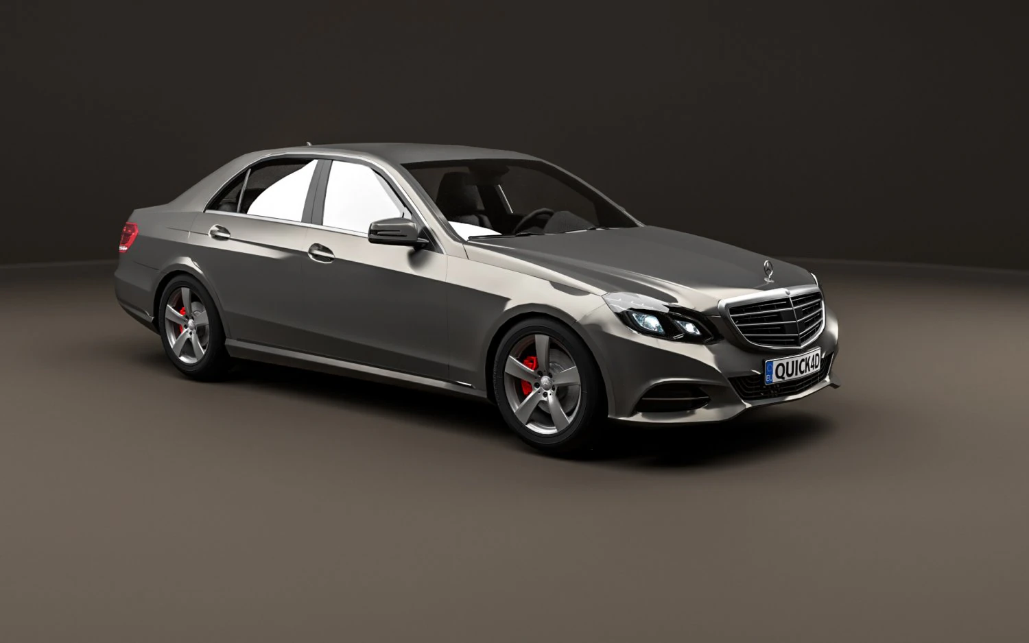 mercedes benz e class 2014 3D Model .c4d .max .obj .3ds .fbx .stl .blend 