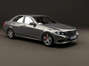mercedes benz classe e 2014 Modelo 3D