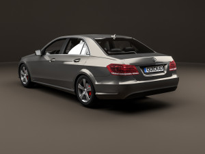 mercedes benz e class 2014 3D Модель