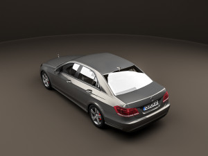 mercedes benz e class 2014 3D Модель