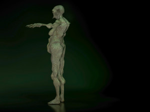 monster creature woman 3D 모델