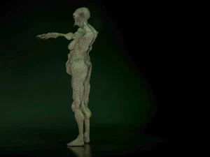 monster creature woman 3D Model