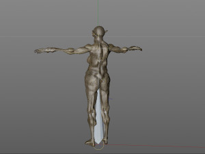 monster creature woman 3D 모델