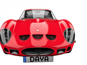 Ferrari 250 gto 1962 3D Model