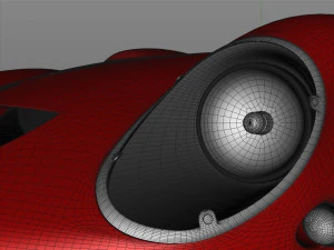 Ferrari 250 gto 1962 3D Model