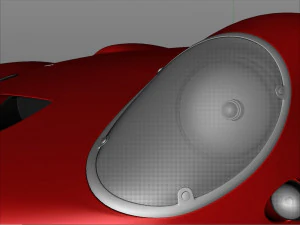 Ferrari 250 gto 1962 3D Model