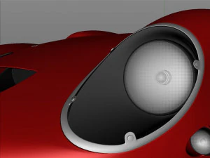 Ferrari 250 gto 1962 3D Model