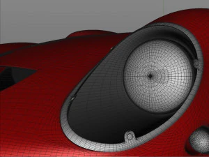 Ferrari 250 gto 1962 3D Model