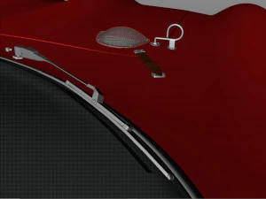 Ferrari 250 gto 1962 3D Model