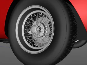 Ferrari 250 gto 1962 3D Model