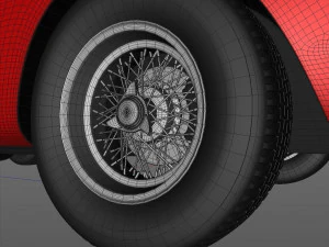 Ferrari 250 gto 1962 3D Model