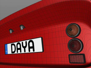 Ferrari 250 gto 1962 3D Model