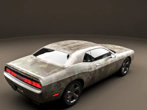 Dodge challenger r-t 3D Model