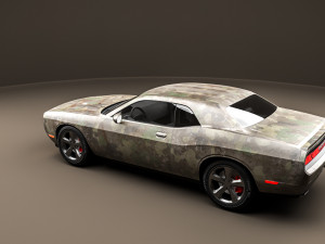 Dodge challenger r-t 3D Model