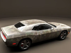 Dodge challenger r-t 3D Model