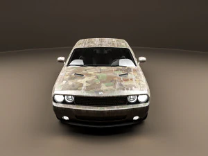 Dodge challenger r-t 3D Model