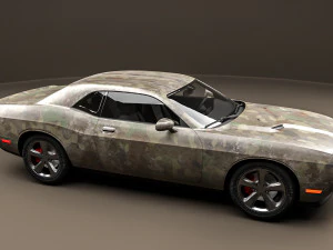 Dodge challenger r-t 3D Model