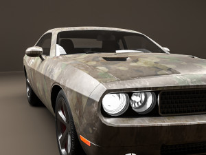 Dodge challenger r-t 3D Model