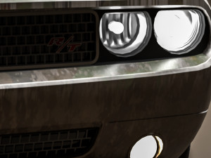 Dodge challenger r-t 3D Model