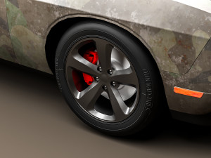 Dodge challenger r-t 3D Model